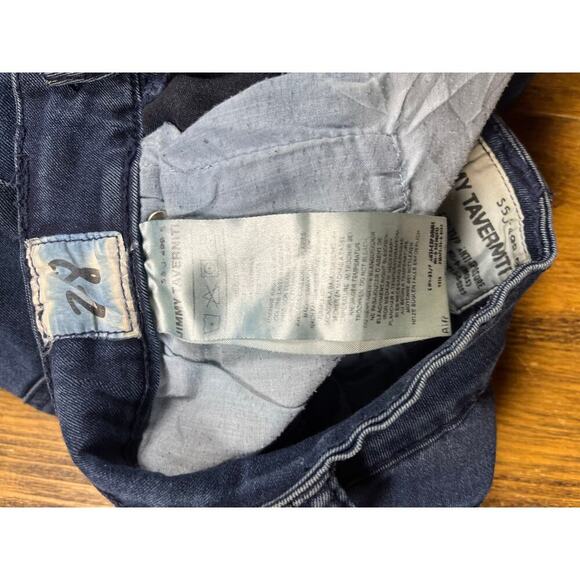 Jimmy Taverniti Dark Wash Slim Fit Jeans - Picture 5 of 6